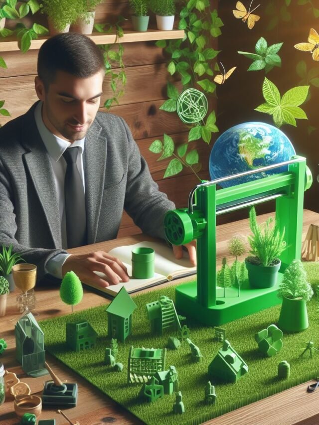 SUSTAINABLE 3D PRINTING | FOR A GREENER FUTURE