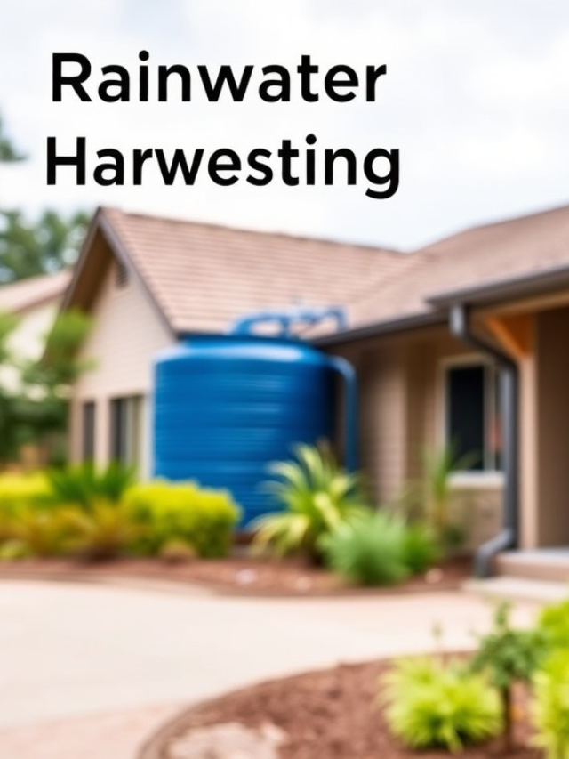 Rainwater Harvesting | Sustainable Water Solutions for Your Home